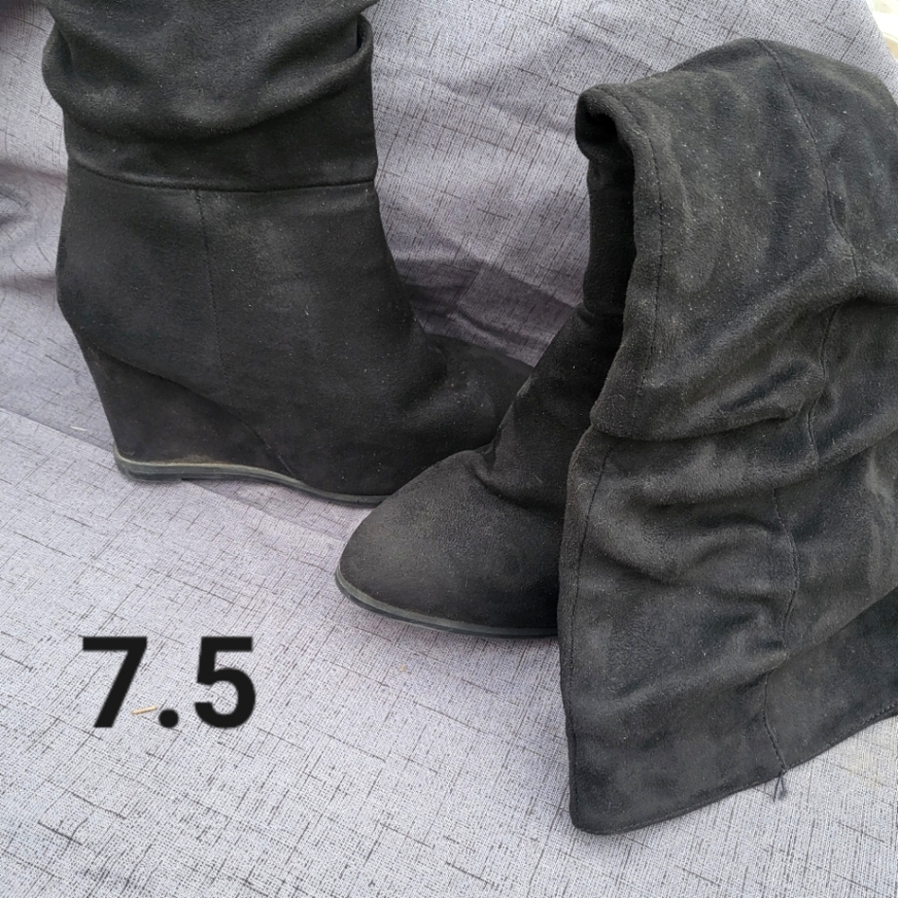 Wedge boots